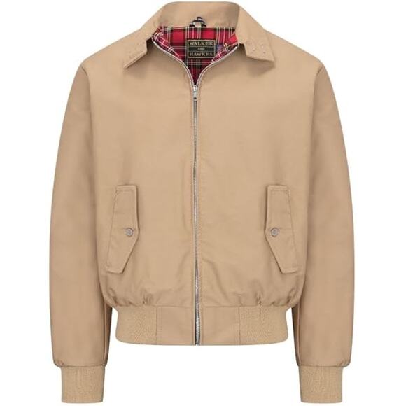 NWOT Walker and Hawkes Men's Classic Faxton Jacket Premium Cotton - Size Medium - Picture 1 of 8